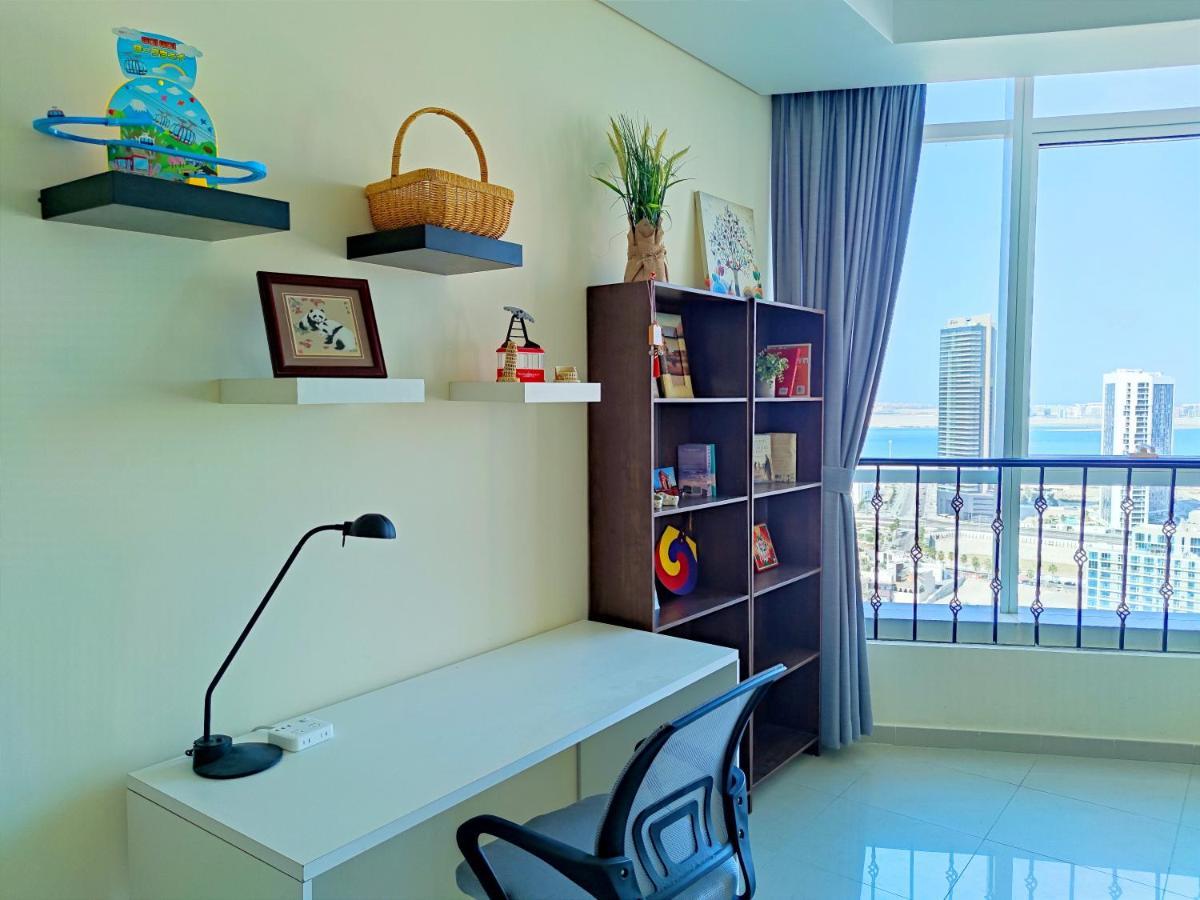 Abu Dhabi Cozy Mangrove View, Seaview 1 Bedroom 1 Partition Apartment Not Hotel Eksteriør billede